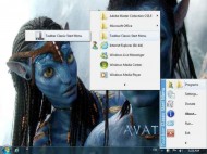Taskbar Classic Start Menu screenshot